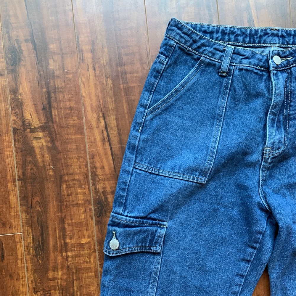 ✨Thrifted Cargo Denim✨